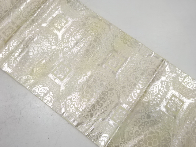 王朝蜀江華紋模様織り出し袋帯